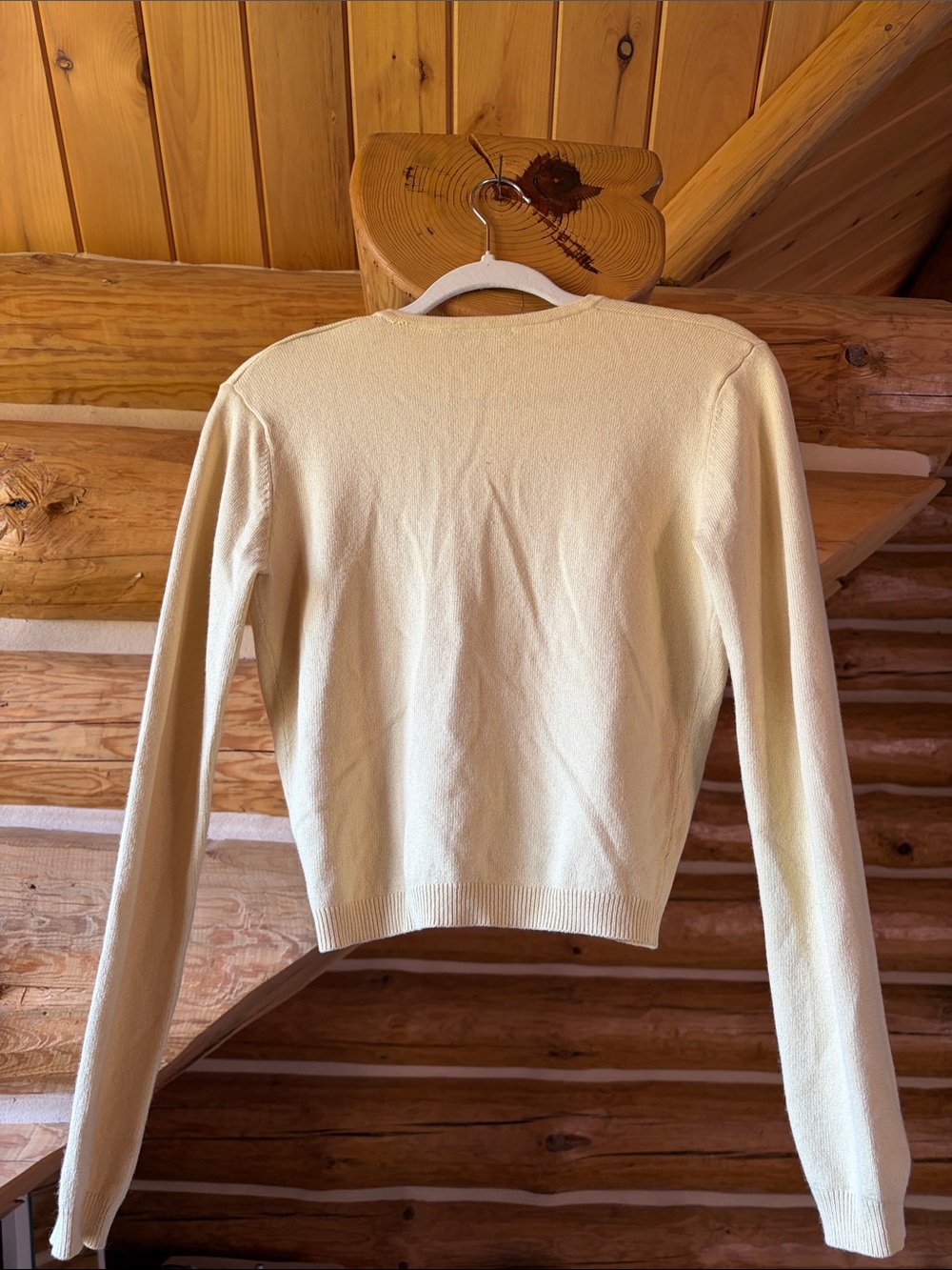 Classic Yellow Cardigan - Picture 5 of 5